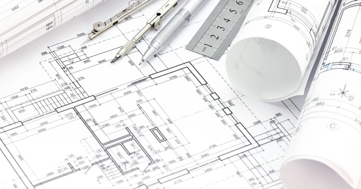 Open-concept floor plan