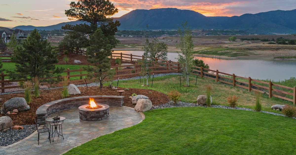 Luxury outdoor living