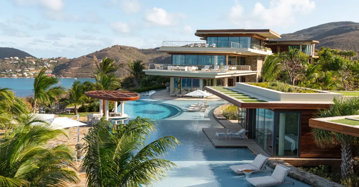 Private island architecture