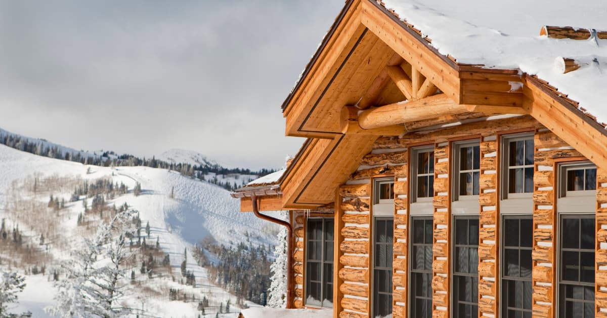luxury ski chalet
